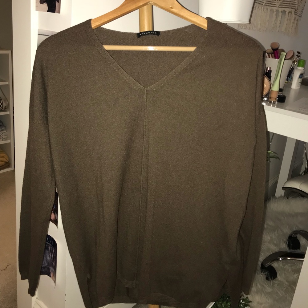 Green sweater
